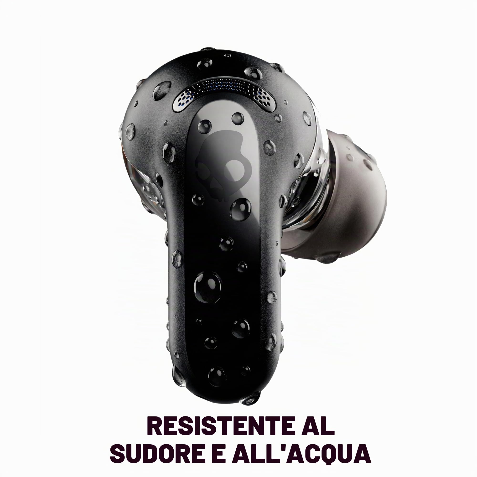 Skullcandy Rail ANC Cuffie Wireless In-Ear con Cancellazione del Rumore e Microfono, 27 Ore di Autonomia, Compatibili con iPhone, Android e Dispositivi Bluetooth - Nero | In-Ear, cuffie Bluetooth, cancellazione del rumore, batteria 38 ore, microfono per i