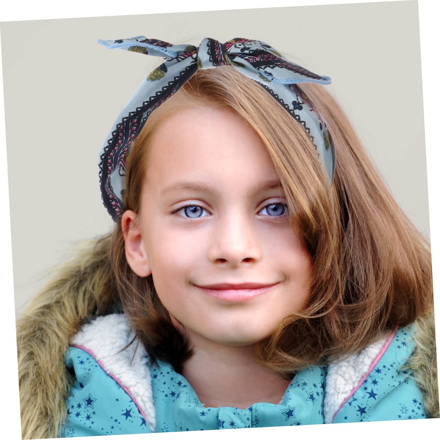 Healeved 8 Piezas diadema con lazo hair band headbands presentes para diademas de flamencos para cintas para el pelo con lazo decoraciones de cabeza tocados de tela