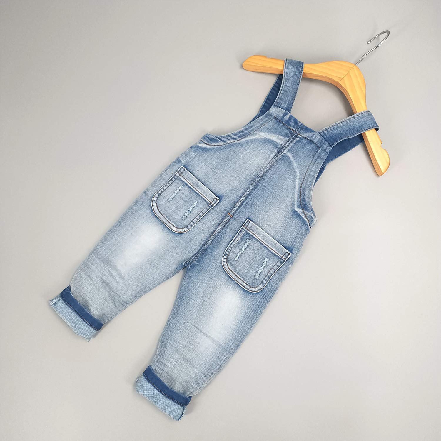 Baby & Toddler Boys Jean Tuta Pantaloni Set Blu 3-4 Anni