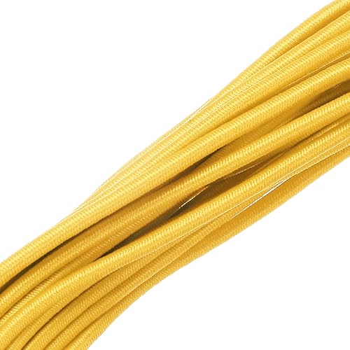 Vista 306 de PATIKIL Cuerda elástica elástica de 1/8 pulgadas, 11 yardas (0.118 in x 32.8 ft), color verde militar para manualidades, correas de gancho