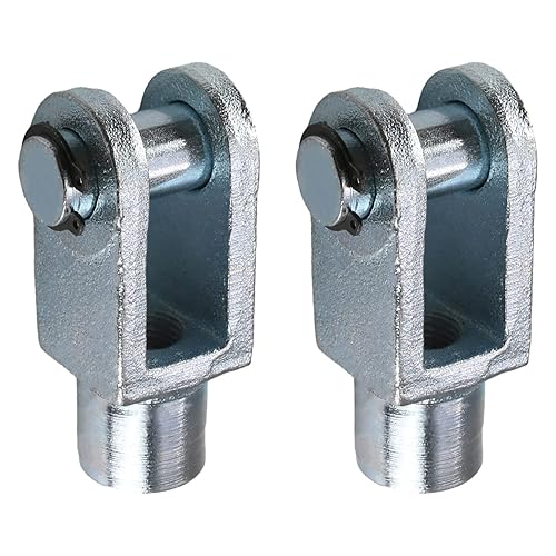 Miniatura 35 de Aicosineg Horquilla de cilindro y junta en Y M20 x 0.79 pulgadas, rosca hembra, conector Y de cilindro de aire de 3.82 pulgadas de longitud, extremo