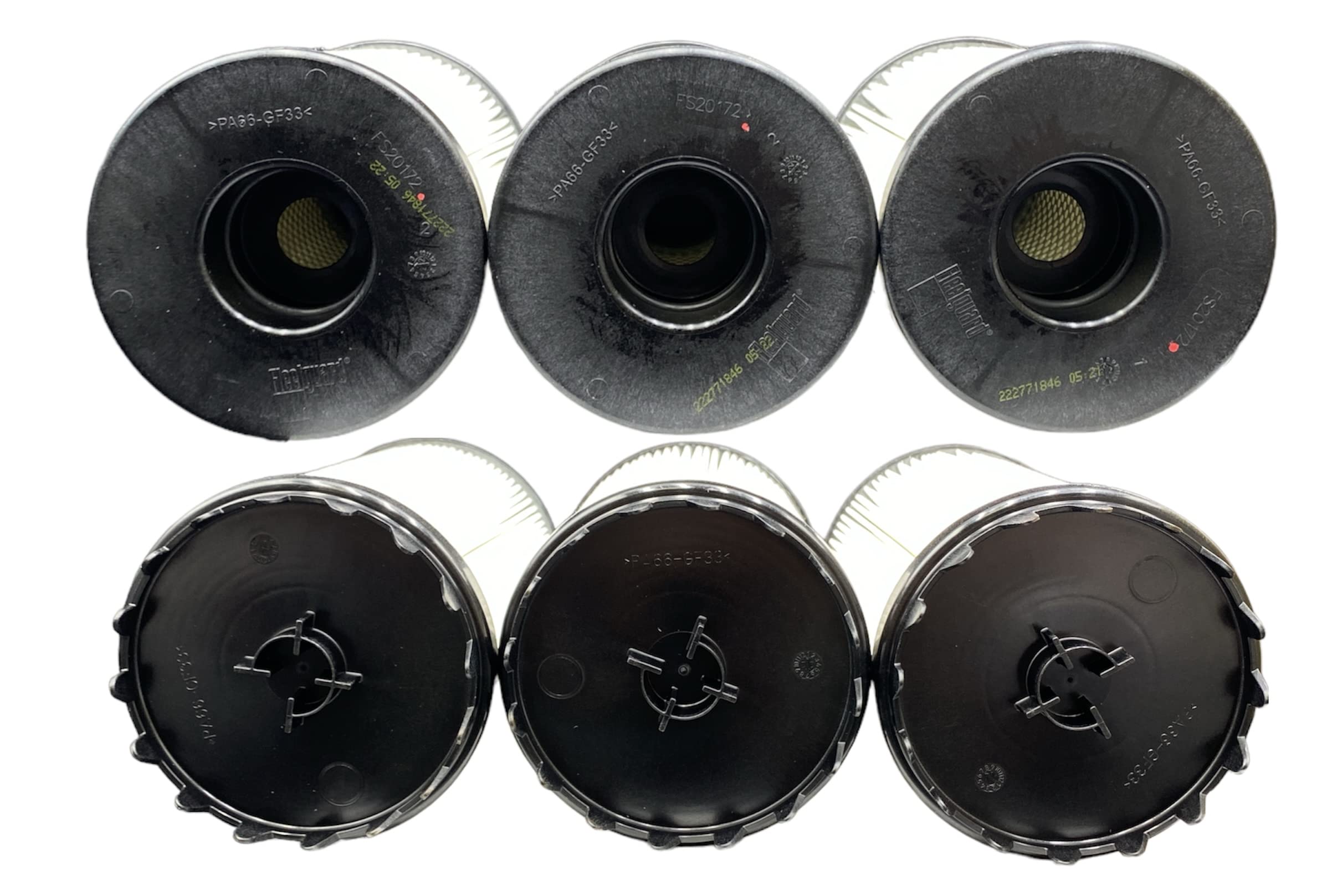 3X FS20172 Fuel Filter Set – Fits Peterbilt – Replaces K37-1029, K37-1011, PF46081 – 1-Year Warranty