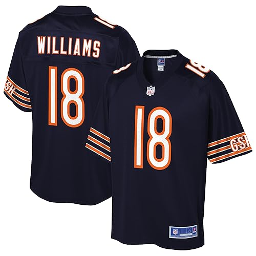 Caleb Williams #18 Bears Home Jersey — officially licensed fan gear