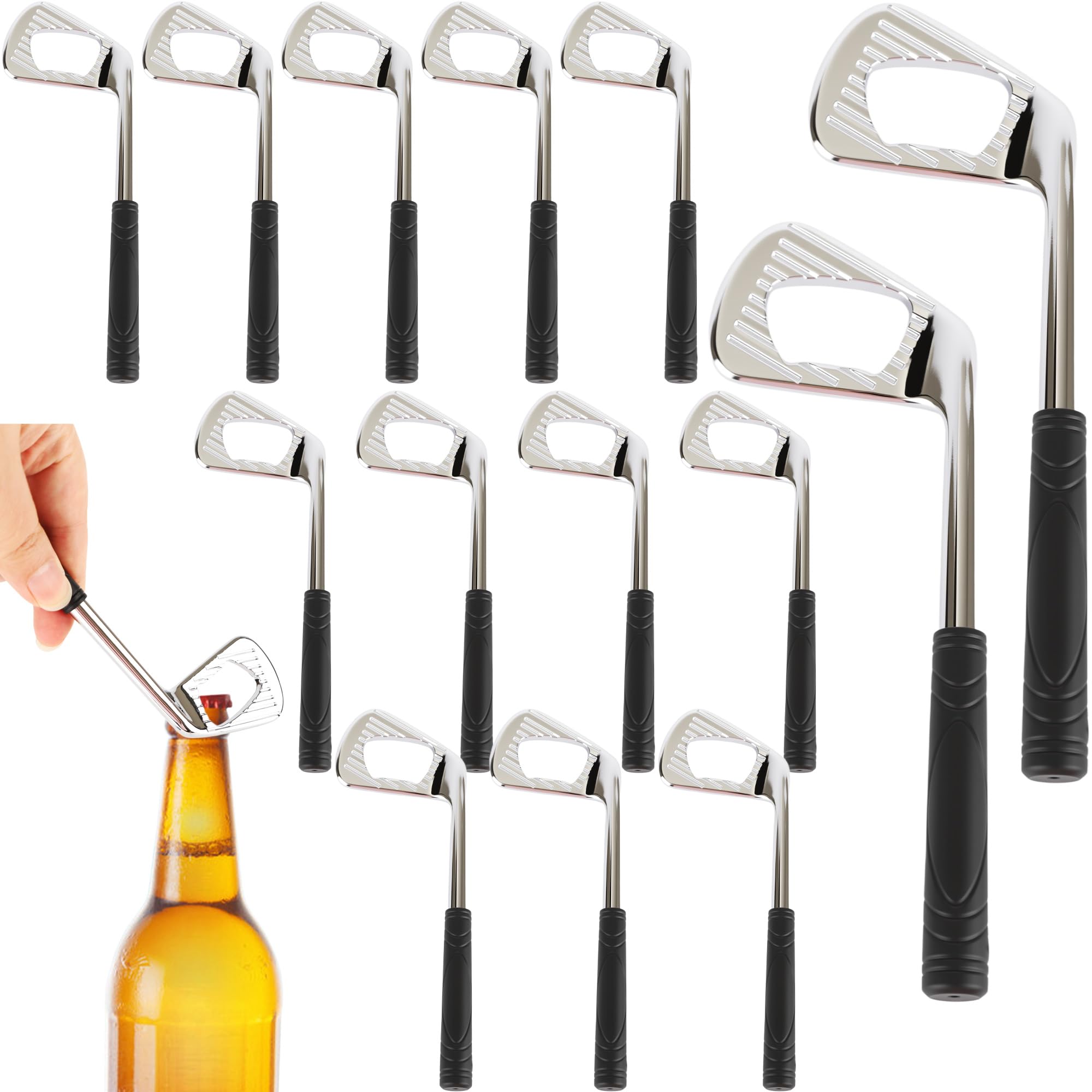Décapsuleur fantaisie cuivre lot de 15 pour amateur sport club de golf et cadeau invité