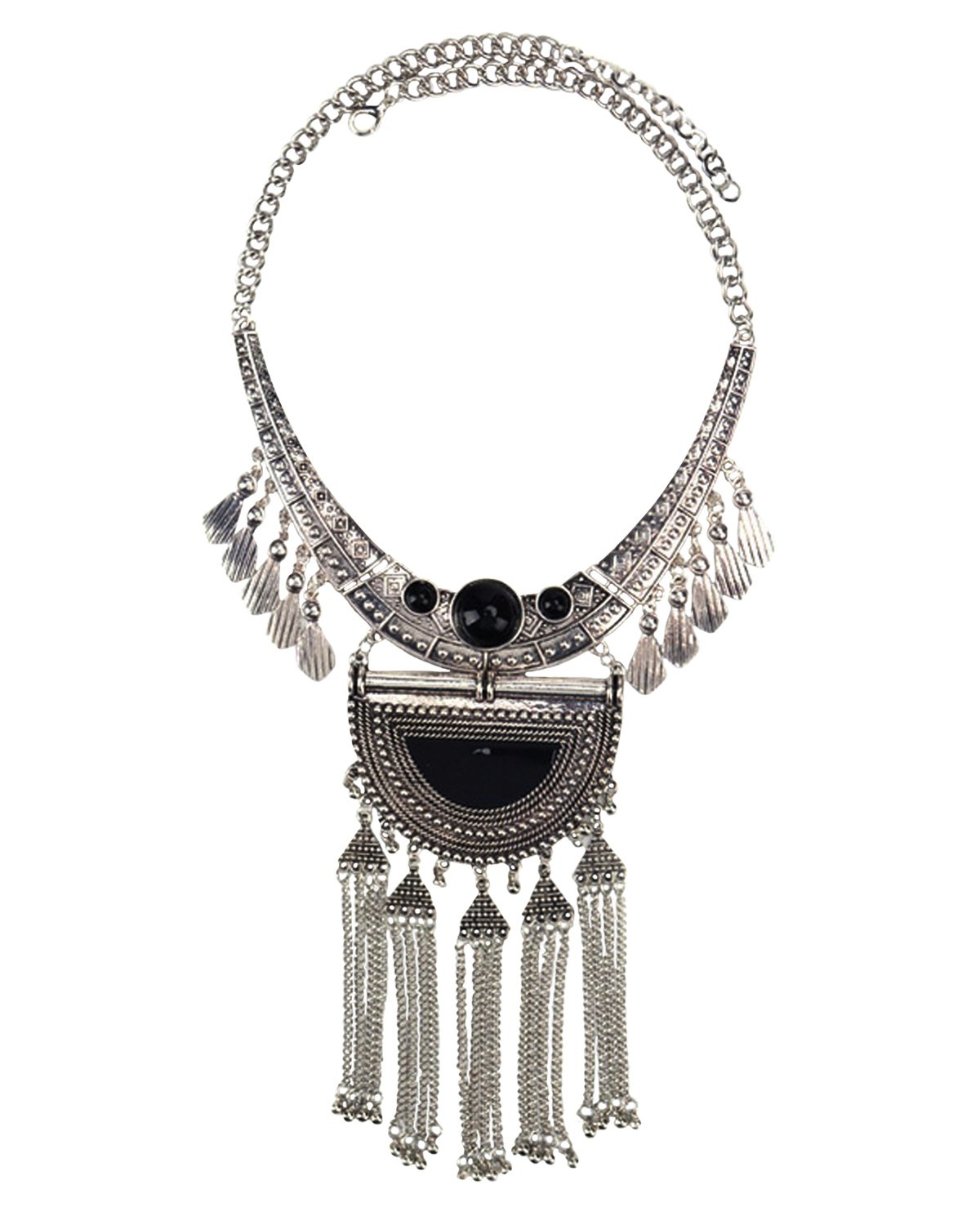 Young & Forever Oxidised Necklace for Women and Girls