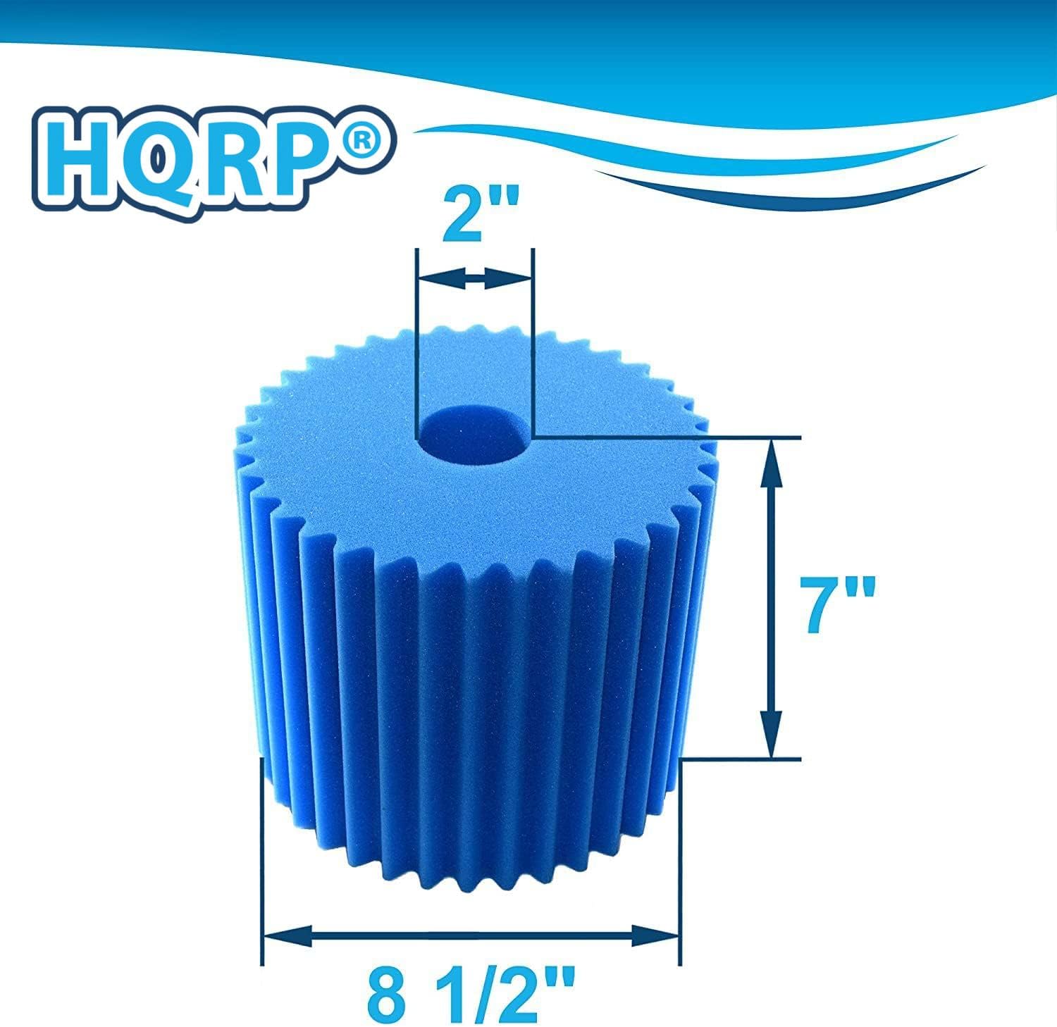 HQRP Blue Foam Filter (7" x 8 1/2") Compatible with Electrolux Aerus Centralux Central Vacuums E130 E130A E130B E130F E130G E130J 1590 1590A 1561 1569 1580 1584