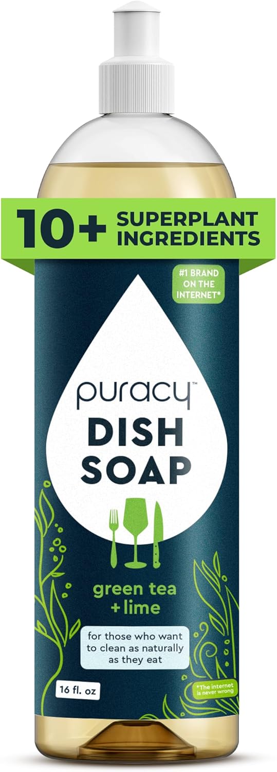 Puracy Natural Dish Soap (Sulfate-Free)