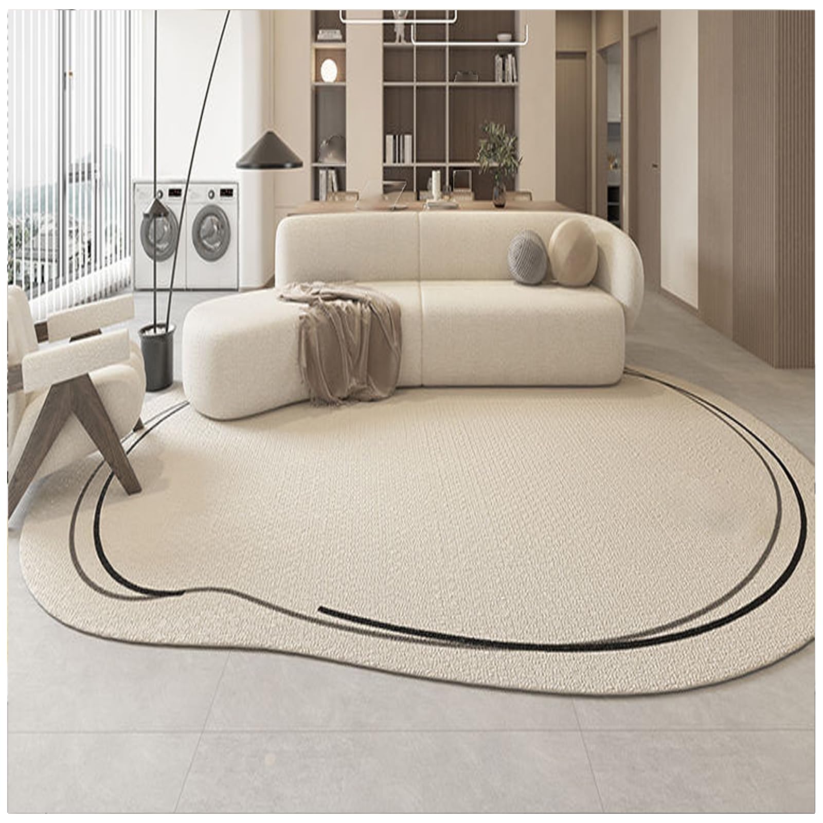Tapis imitation cachemire moderne pour sublimer un salon chic avec élégance