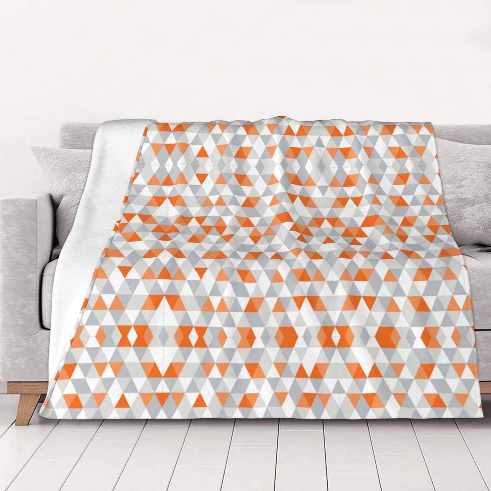 Couverture pour lit et canapé, plaid lavable anti-frissons doux