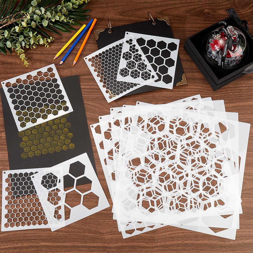 8 Stks/set Brow Stencils Herbruikbare Wenkbrauw De... – Grandado