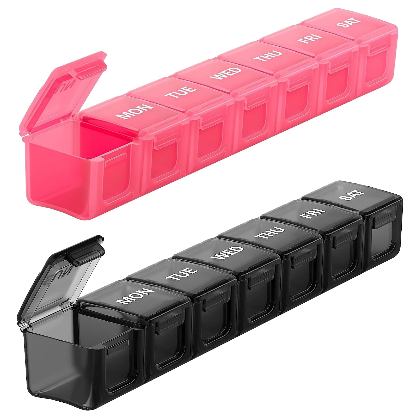 Sukuos Extra Large Weekly Pill Organizer 2 Pcs