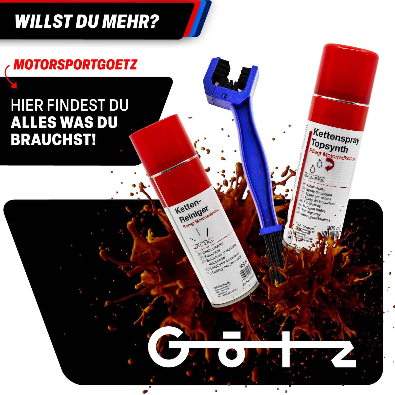 Kettensatz X-Ring Kette für Masai A450 verstärkt Max Speed mit 2x Kennenschlösser 1x Nietschloss 1x Clipschloss