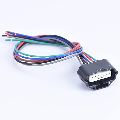 Miniatura 4 de DECKBU 6 Pin Auto Sensor Plug Flujo de aire MAF Medidor Conector para 2003-2014 Nissan Infinity 350Z R35 GT-R V35