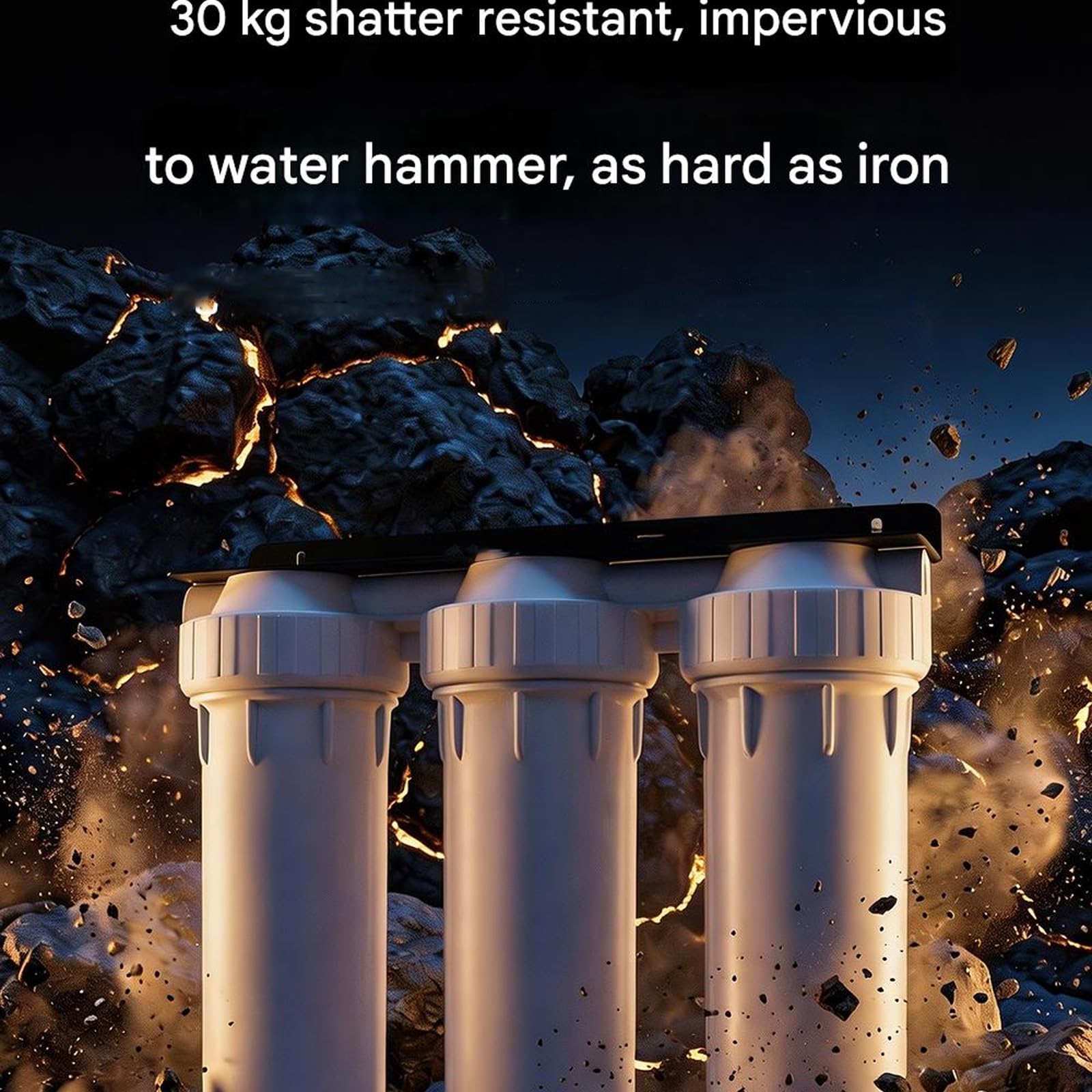 I sistemi di filtraggio dell'acqua di tempo 10Inch pp efficacemente eliminano il filtro dai pp della struttura di depurazione delle acque delle particelle e del sedimento