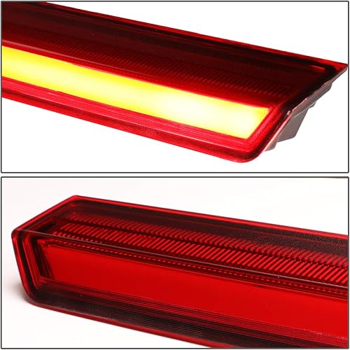 Miniatura 3 de DNA MOTORING 3BL-GMCD15-3D-LED-RD - Luz de freno de tercera cola LED 3D con lente roja compatible con Chevy Tahoe 15-20  15-20 Suburban  16-19