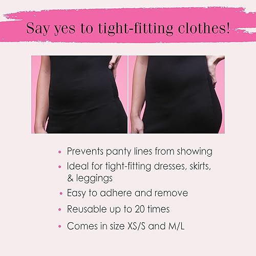 Miniatura 4 de Hollywood Fashion Secrets, Tanga Adhesiva Reutilizable Skip the Line