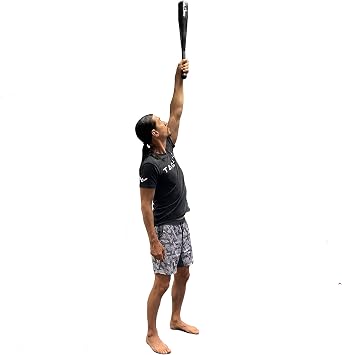 Clubbells by TACFIT - Patented Indian Clubs, Steel Clubs, Shoulder Strength, Exercise Club Bells
