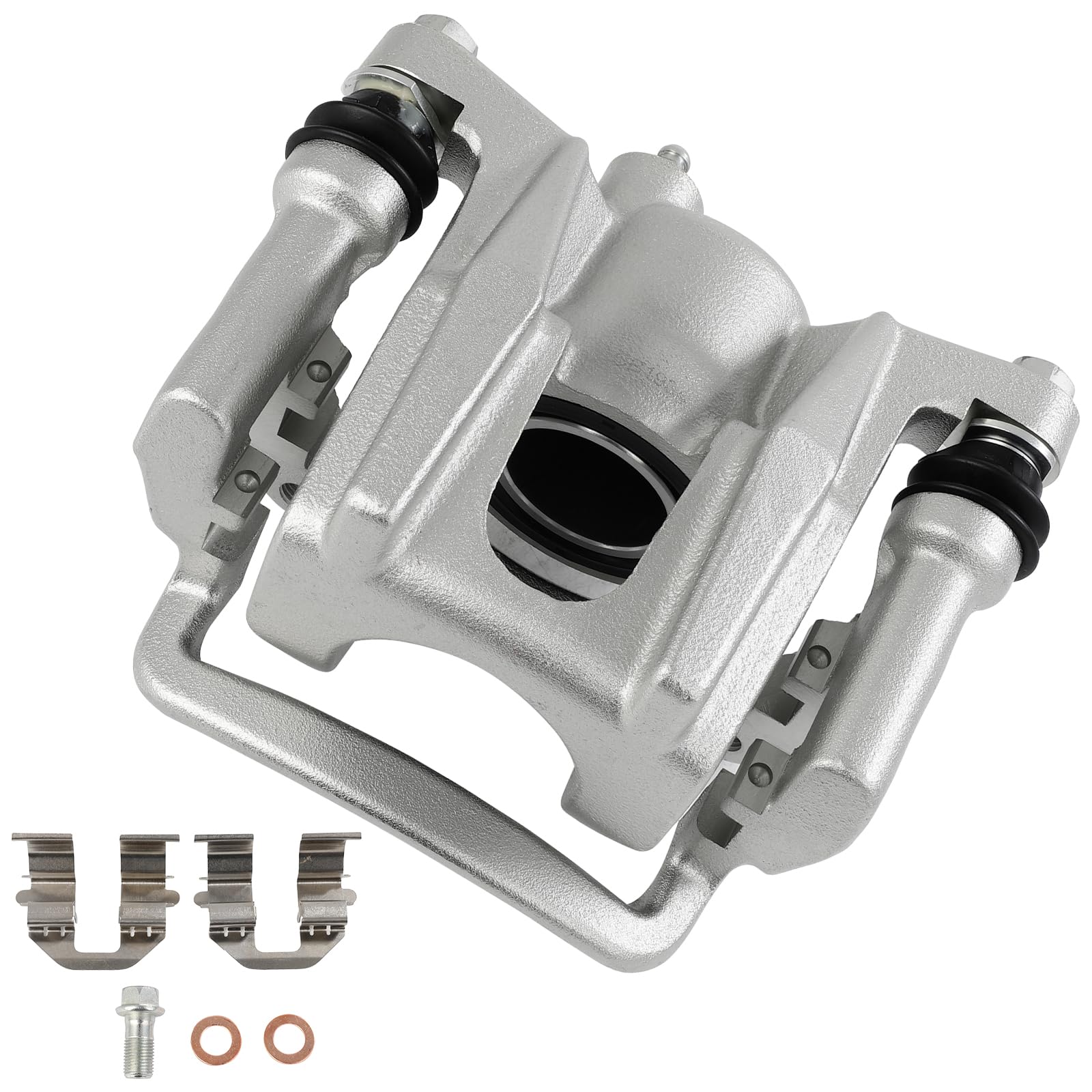 cciyu Rear Left Disc Brake Caliper Assembly With Bracket 19B6035