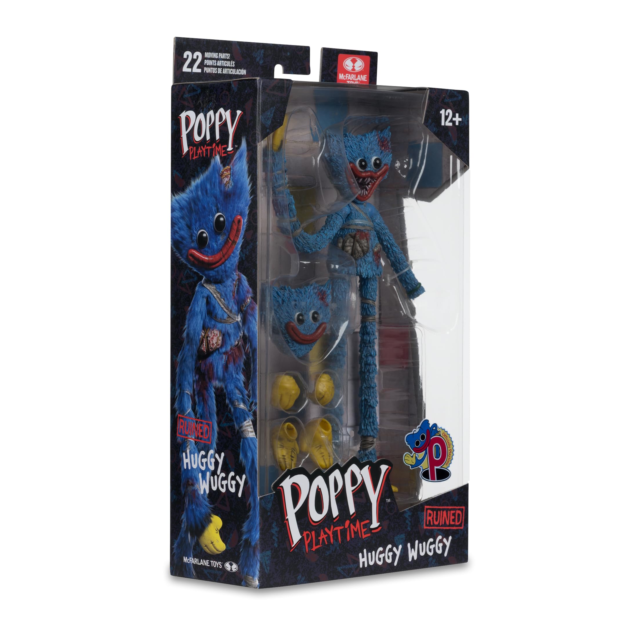 McFarlane Toys- Poppy Playtime Huggy Wuggy (Ruined) 7in Action Figure thumbnail 8