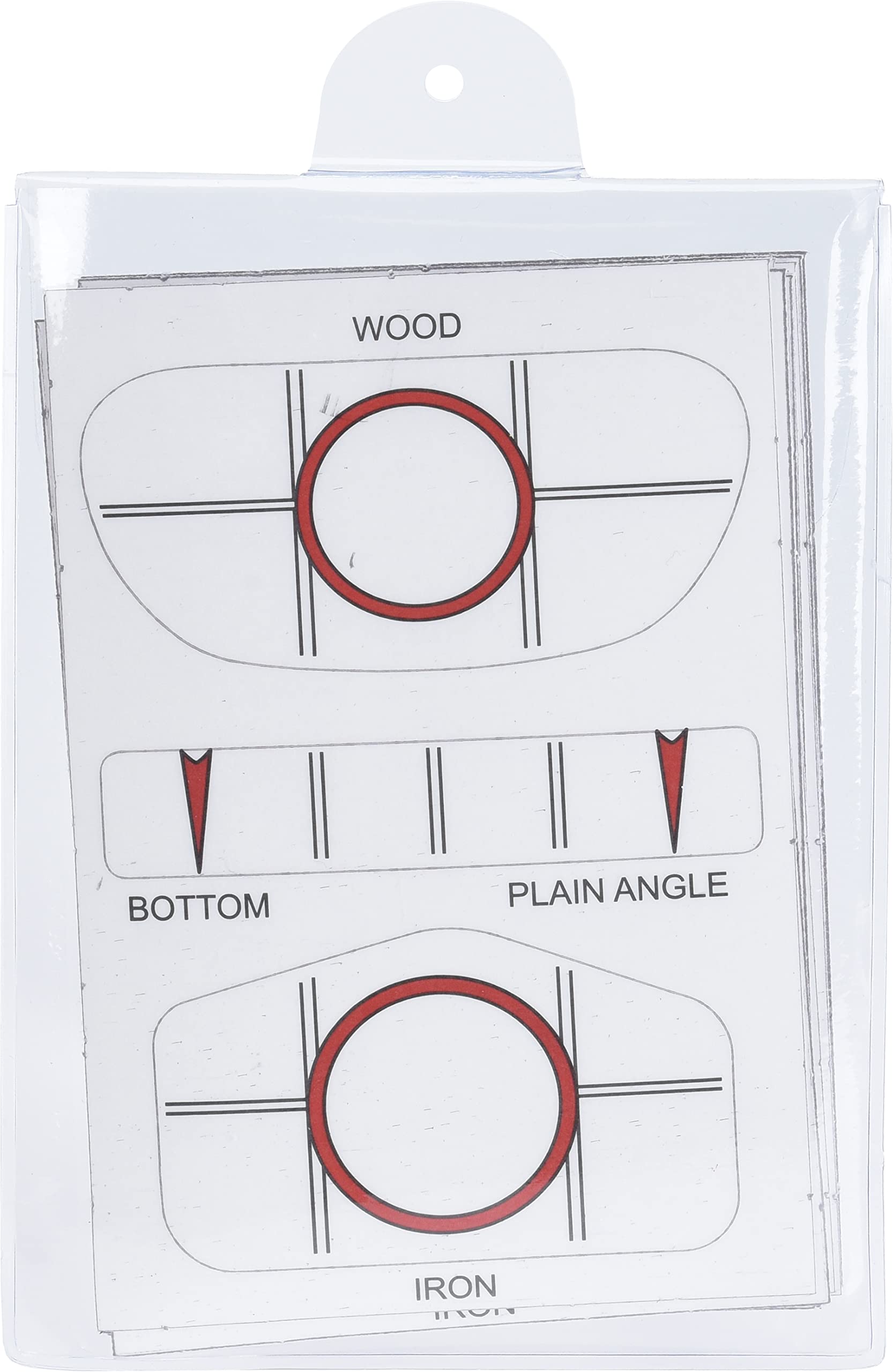 Pure2Improve Golf Club Impact Tape (10 Sheets of 3 Stickers) - Record Impact Point of Clubface for Improved Swing