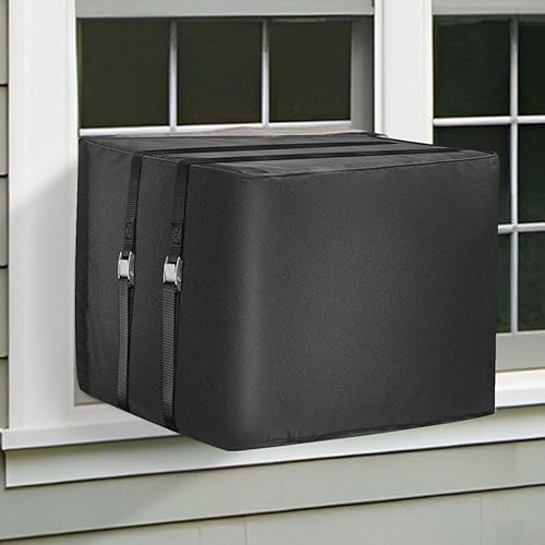 Cubierta de aire acondicionado aislada para ventanas exteriores y unidades de pared cubiertas de aire acondicionado de tamaño mediano definitivo