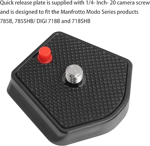 Miniatura 4 de 785PL Placa de liberación rápida LUORNG Placa de liberación rápida QR para modelos 785B, 785SHBDIGI 718B y 718SHB