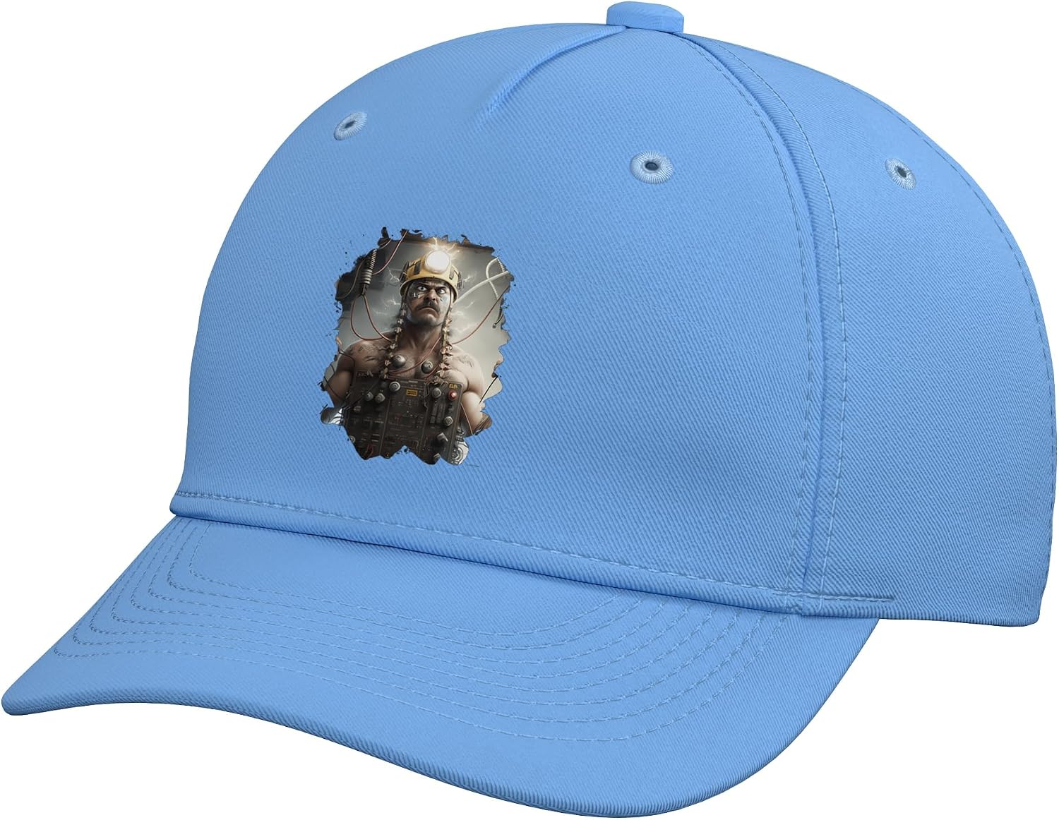 Funny Electrician and Electronics Engineer Adjustable Baseball Hat