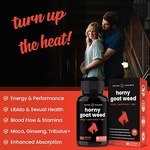 Miniatura 4 de NutraChamps Paquete de ginseng coreano y hierba de cabra cachonda