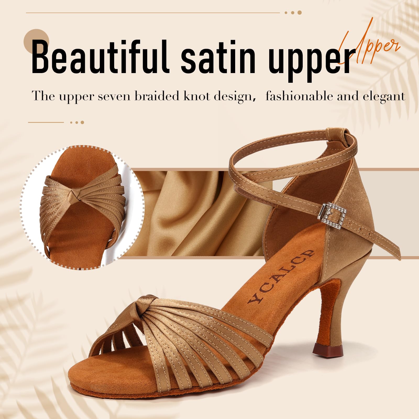 Scarpe da Ballo Latino per Le Donne Americano Donna in Raso Standard Professionali Sala Scarpe Ballo Latino Donna