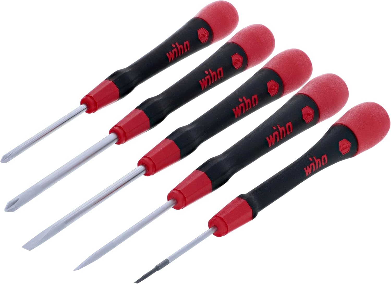 Precision Slotted & Phillips Screwdriver Set, 5 Piece