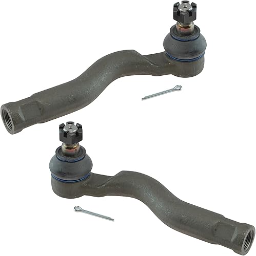 Miniatura 111 de TRQ Juego de varillas de acoplamiento delanteras interiores y exteriores, 4 piezas, compatibles con Chevrolet Cruze 2016-2019 de 16-19 voltios