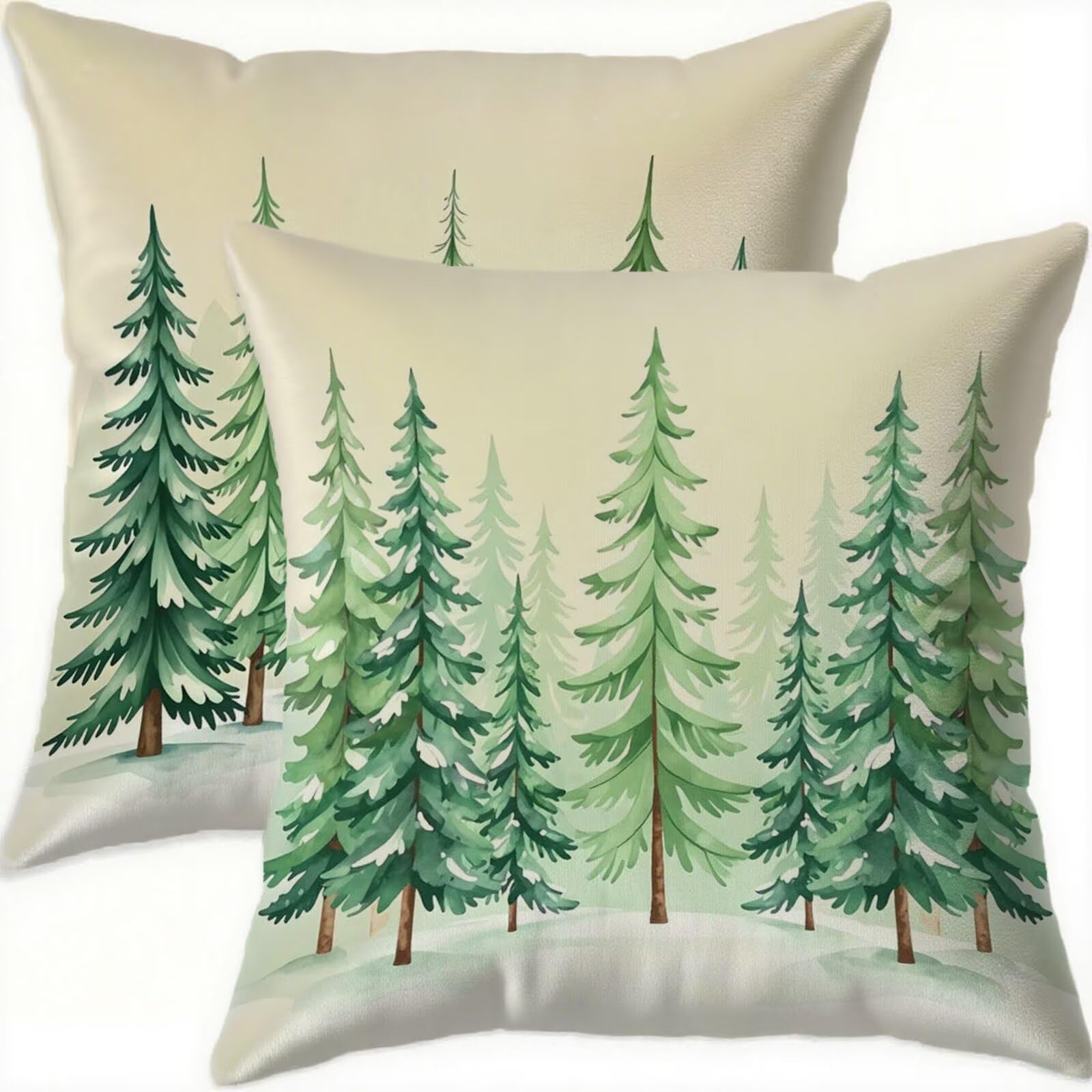 Housse coussin 80x80cm pour canapé salon et chambre Noël