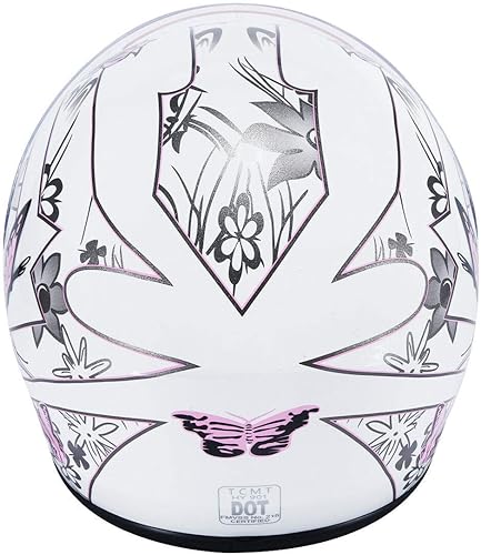 Miniatura 3 de XFMT DOT Casco de Motocicleta de Cara Completa Abatible para Calle Dirt Bike ATV Todoterreno con Visera Transparente para Hombres y Mujeres Adultos