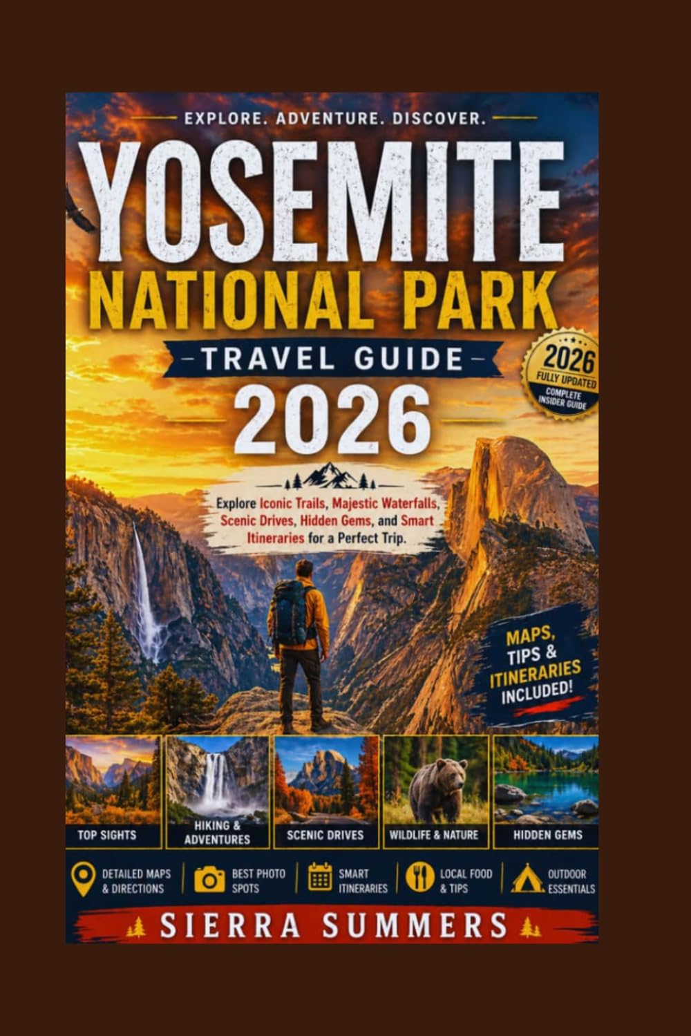 YOSEMITE NATIONAL PARK TRAVEL GUIDE 2026: Explore Iconic Trails, Majestic Waterfalls, Scenic Drives, Hidden Gems, and Smart Itineraries for a Perfect Trip