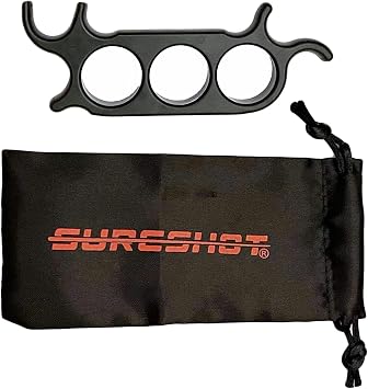 Sure Shot 3-Finger Billiard Mechanical Bridge for Billiards, Hand Held Pool Bridge, Billiards Pool Cue Accessory, The First Ever Handheld Snooker Accessory That Perfects Every Shot!