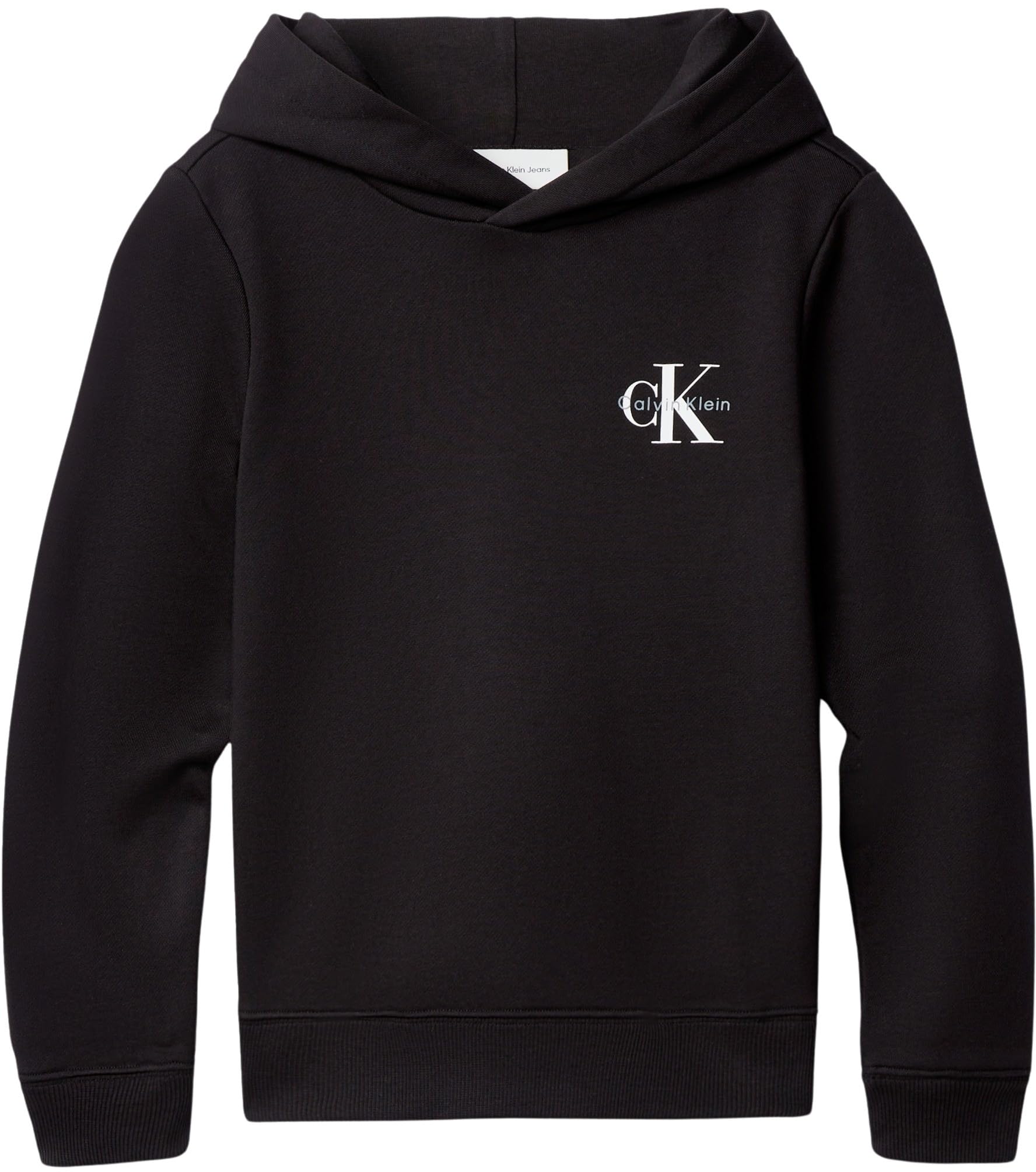 Calvin Klein Small Monogram Hoodie Iu0iu00712 Felpa con Cappuccio Unisex - Adulto (Pacco da 1)