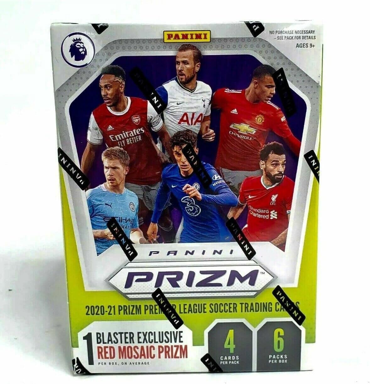 2020-21 Prizm Premier League Soccer Blaster Box (24 Cards/Box)