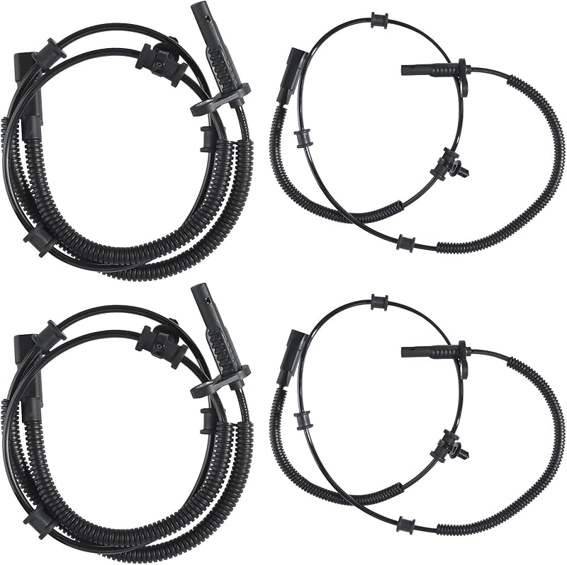 Sensor de velocidade da roda ABS YSaekYeo para Ram 1500 2013–2018 e Ram 1500 Classic 2019 – Conjunto com 4 unidades
