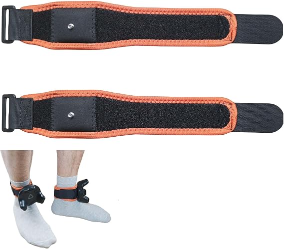 VR Tracker Belt Ankle Only 2024 New Model, VR Game Full Tiger Strap for vive, Ultimate Tracker, Tundra Tracker, Taurus