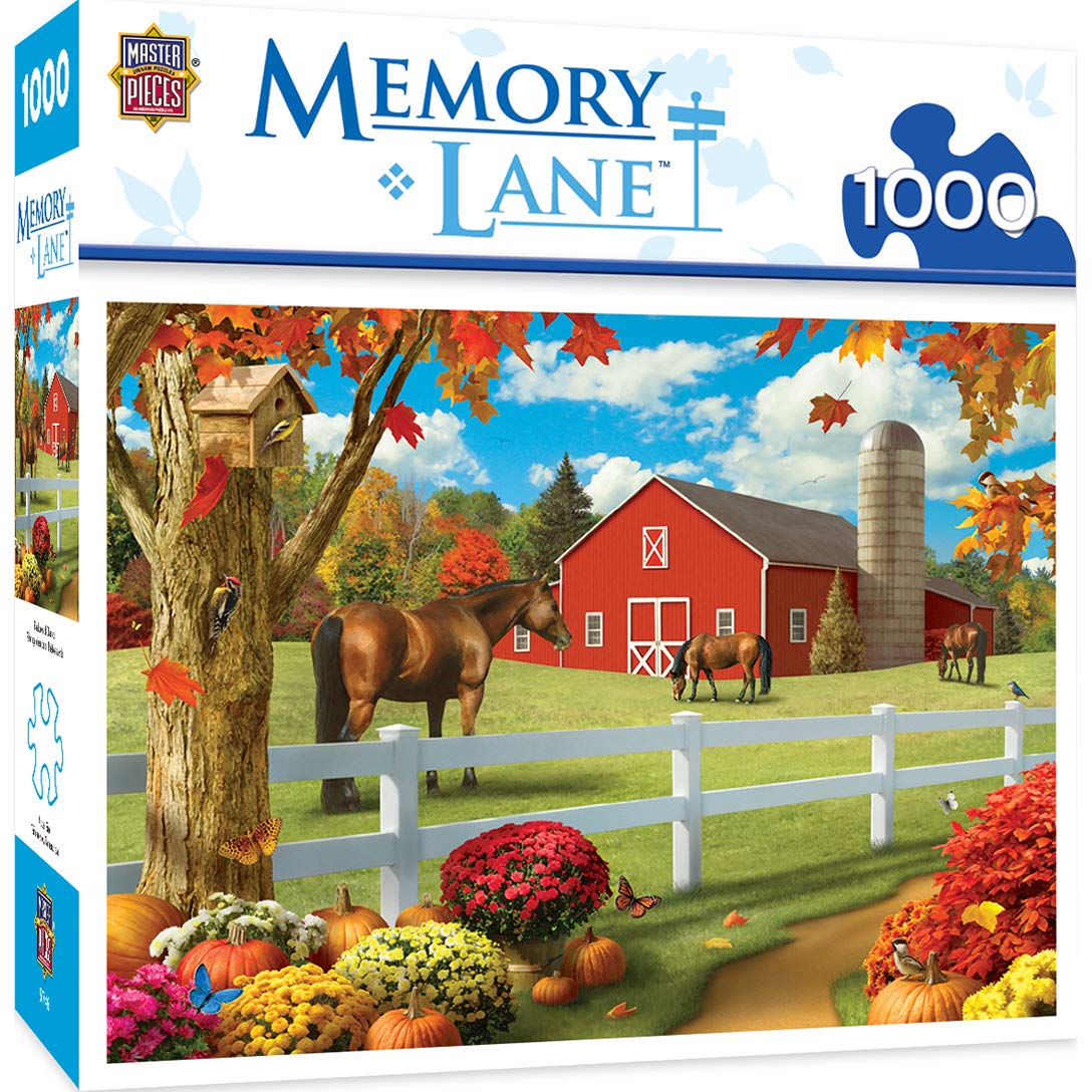MasterPieces Memory Lane Jigsaw Puzzle, Pastures of Chance, Featuring Art by Alan Giana, 1000 Pieces