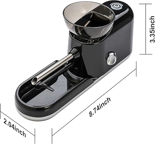 Miniatura 5 de Máquina Eléctrica de Pre-Enrollado, Máquina Enrolladora de Conos para Tamaño King, Rellenadora Portátil de Conos Pre-Enrollados, Máquina Automática