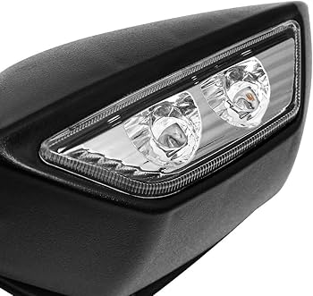 光輪 Amazon.com: TCMT Rear View Side Mirrors LED Turn Signal Fit For
