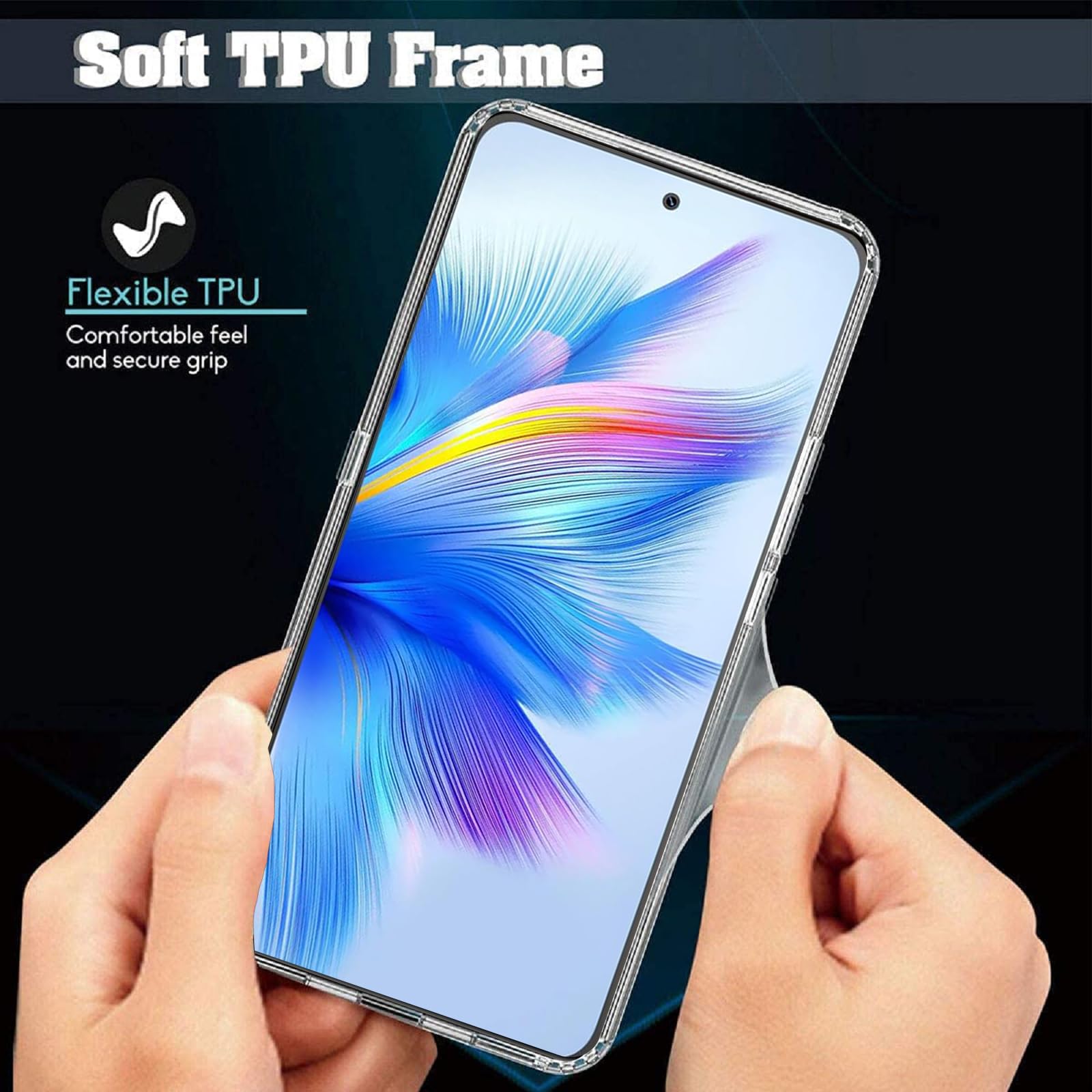 Cover Trasparente Per Doogee Blade 20 Play + 2 Pellicole Vetro Temperato – Custodia Morbida TPU Antigraffio - 2