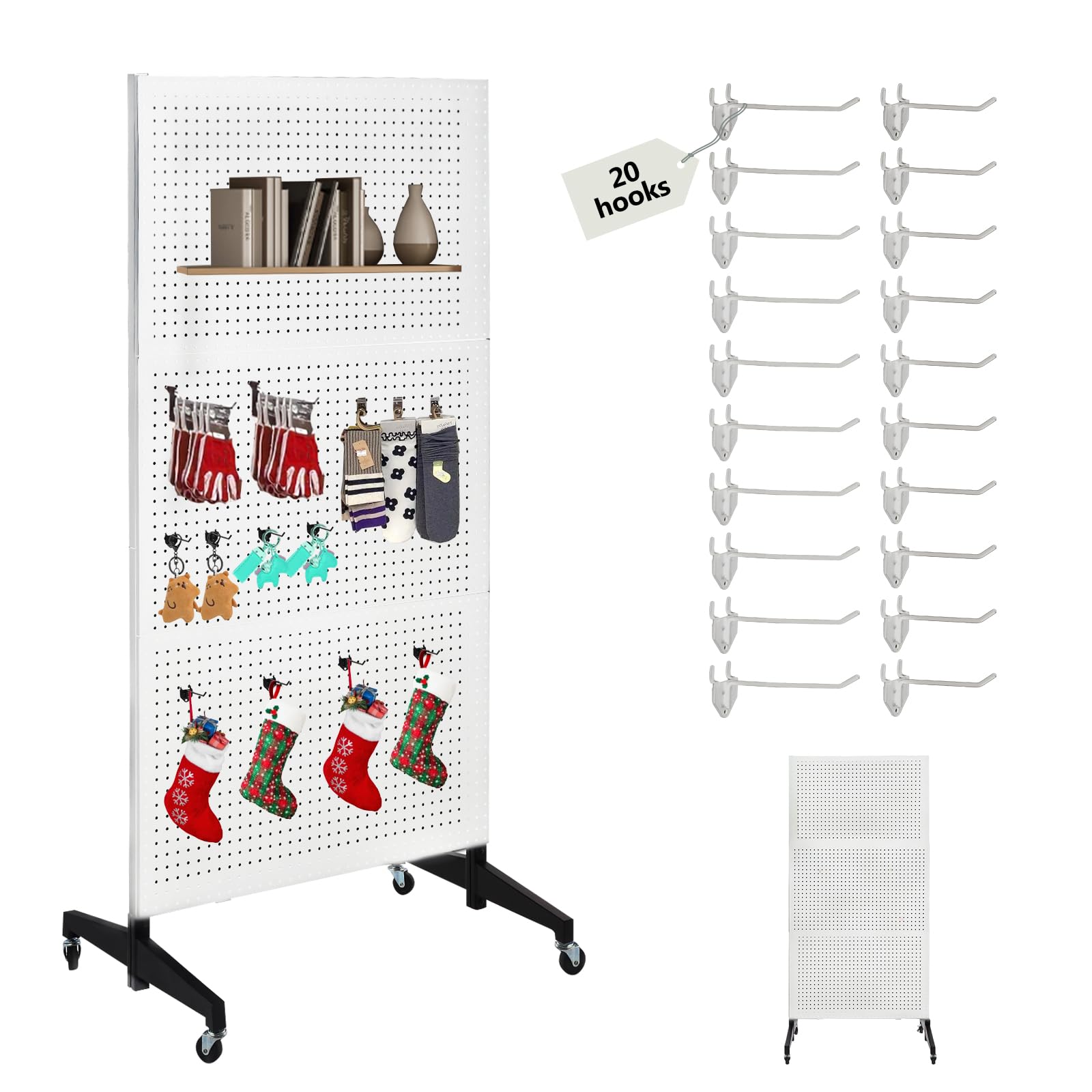 Amazon.com: NectaCol 3'x 6' Pegboard Display Stand with T-Base