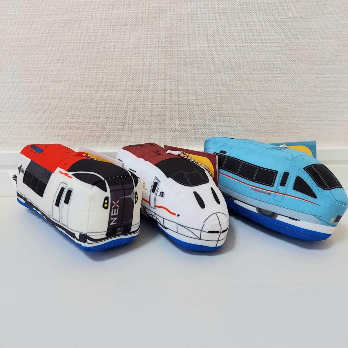 【レア 未使用】小田急　ロマンスカー　ベア　ぬいぐるみ