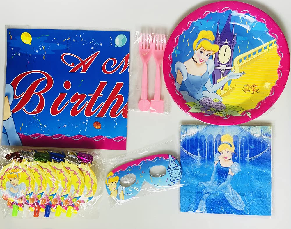 My Party Box Corner - Cinderella Theme Birthday Decoration