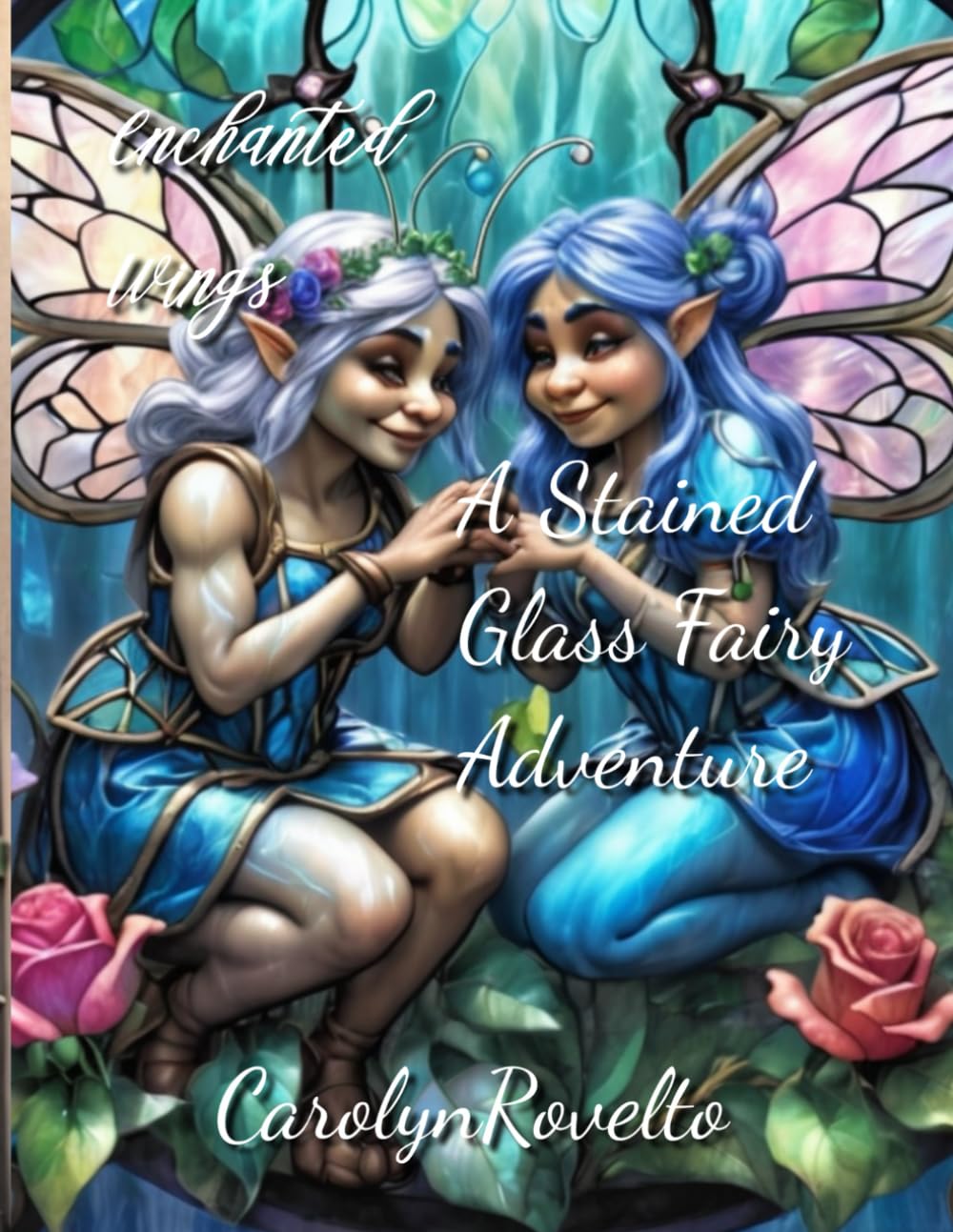 Enchanted Wings: A Stained Glass Fairy Adventure.
