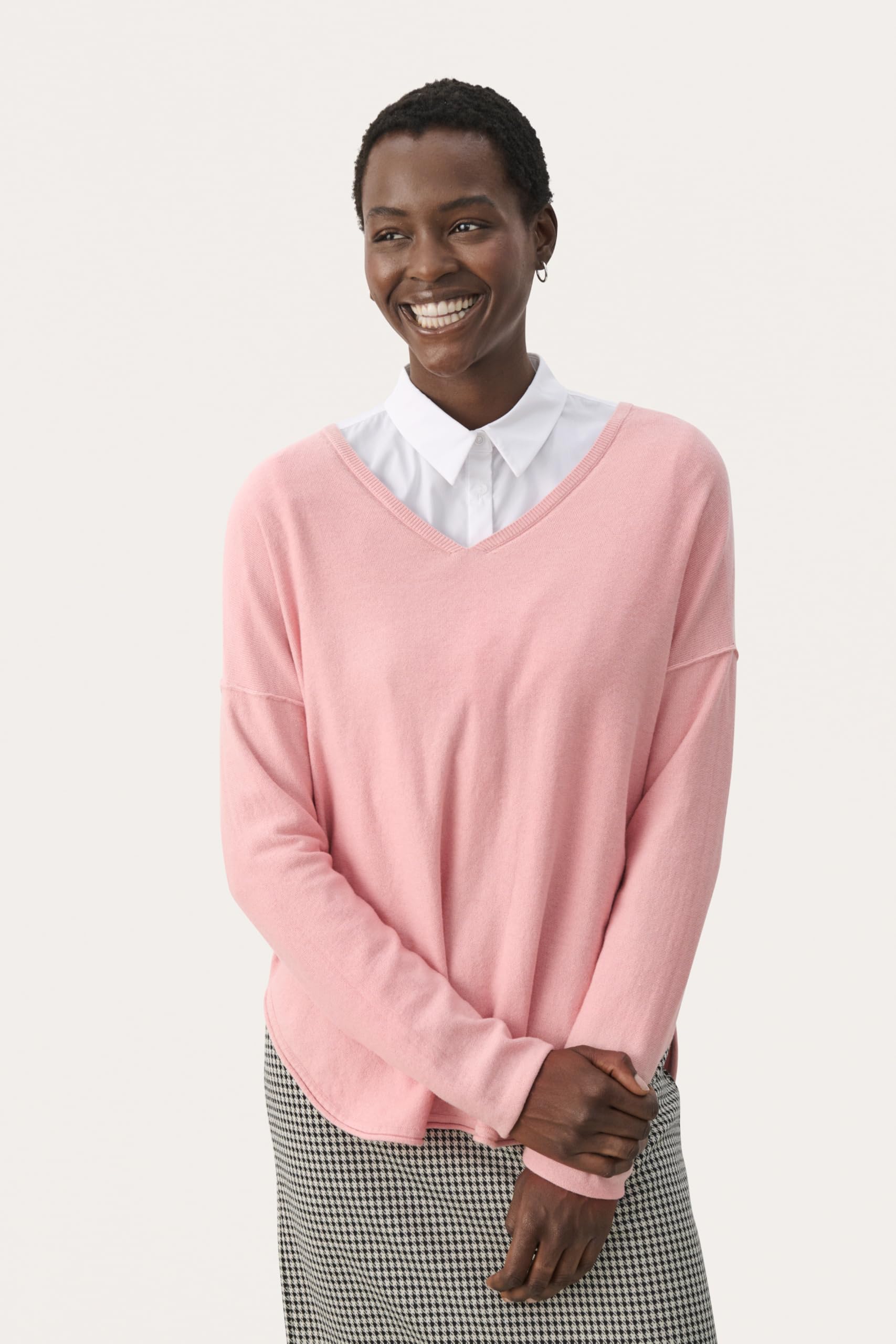 Part Two Iliviasapw Female Relaxed Fit Long Sleeve Pullover Jersey para Mujer