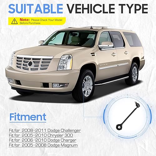 Miniatura 2 de RWD - Kit de suspensión de brazos de control delantero inferior delantero y trasero para Chrysler 300 2005-2010, Dodge Challenger 2008-2010,