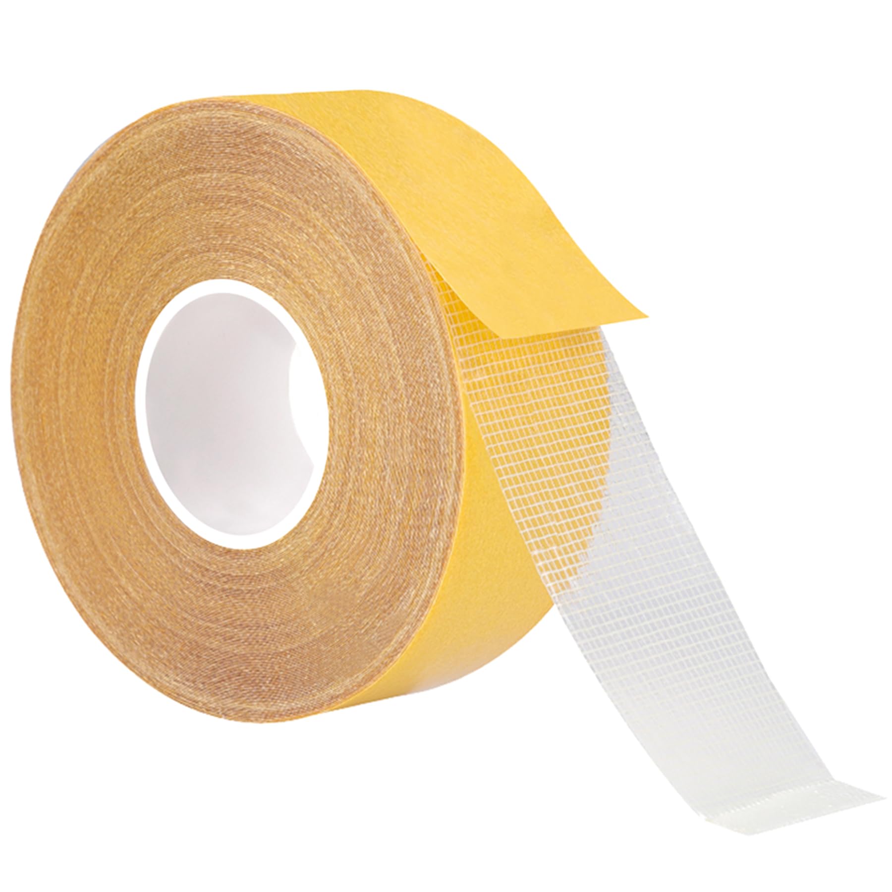 Thin Double Sided Tape Heavy Duty, 1.4" x 66 FT,Double Sided Fabric Tape for Crafts, Walls,Super Sticky Resistente Clear 2 Sided Tape,Easy Use Mounting Tape